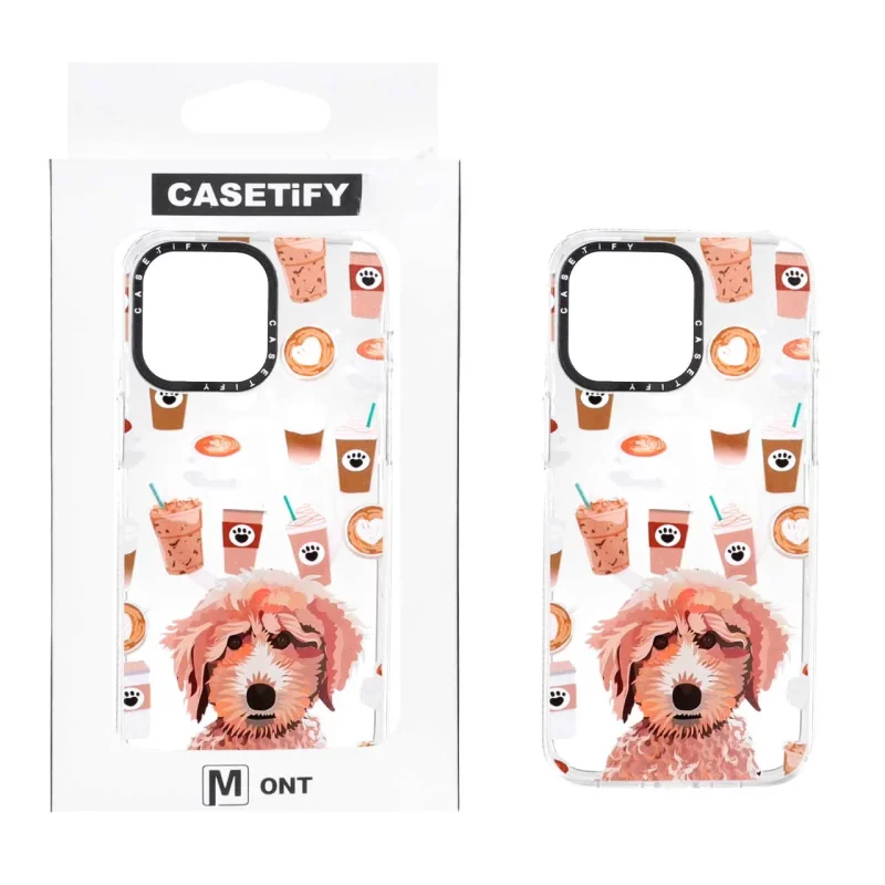 قاب Casetify شفاف Magsafe طرح دار Apple iPhone 15 Pro Max - کد 114 - تصویر 2