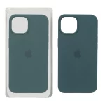 قاب سیلیکونی پاک کنی اورجینال Apple iPhone 13 / iPhone 14 - سبز کله غازی (پک اصلی)