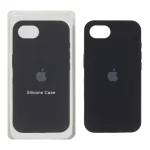قاب سیلیکونی پاک کنی اورجینال Apple iPhone 16e - مشکی (پک اصلی)