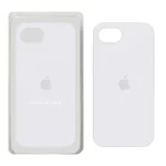 قاب سیلیکونی پاک کنی اورجینال Apple iPhone 16e - سفید (پک اصلی)