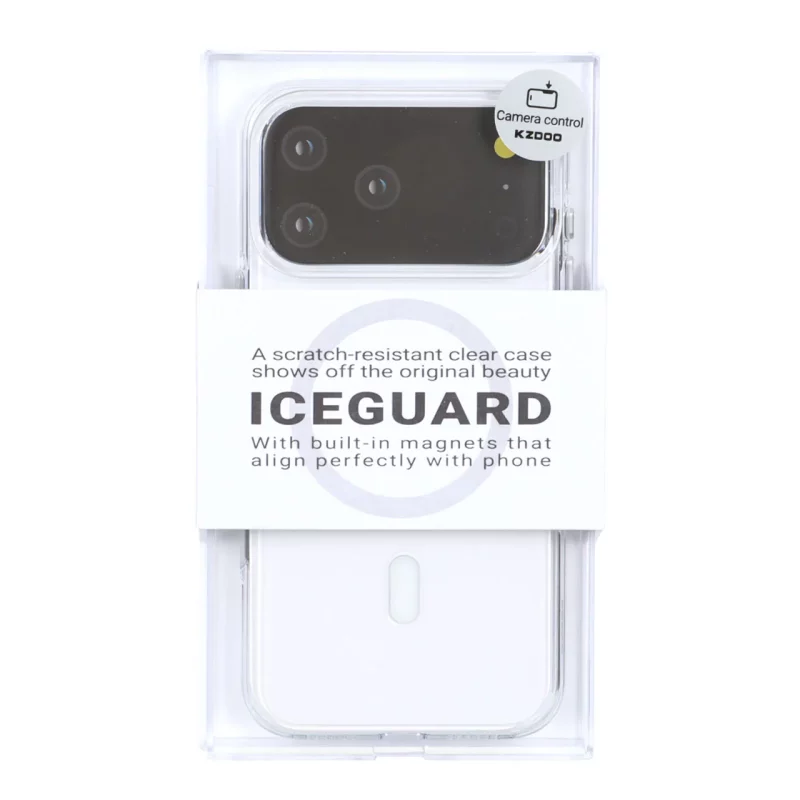 قاب Original KDoo ICEGUARD Magsafe مدل Apple iPhone 17 Pro Max - شفاف (پک دار) - تصویر 2