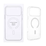 قاب شفاف Apple iPhone 17 Pro Max با قابلیت شارژ NTC - MagSafe (پک دار)