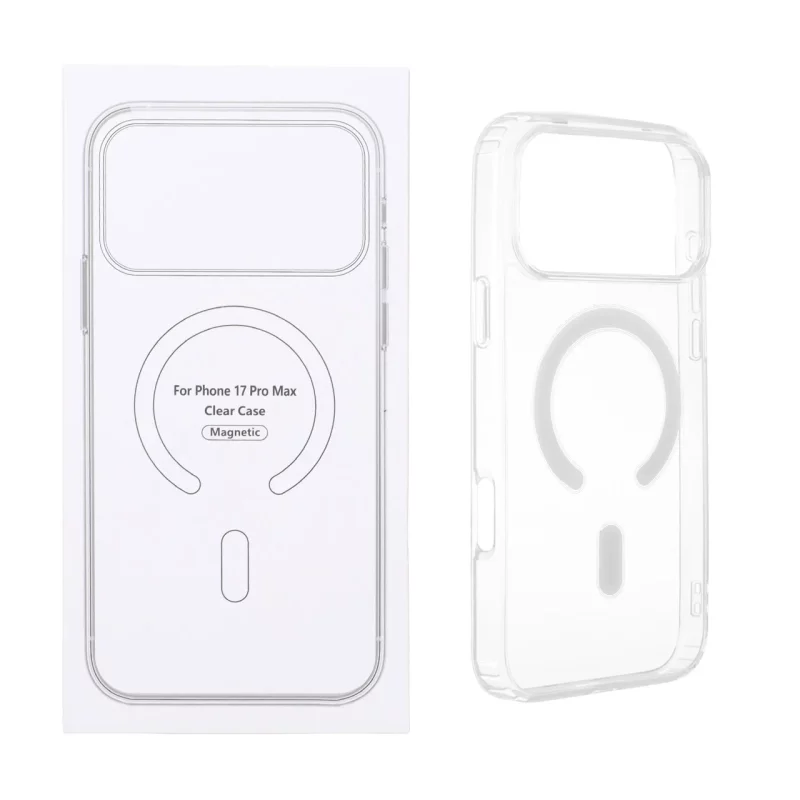 قاب شفاف Apple iPhone 17 Pro Max با قابلیت شارژ NTC - MagSafe (پک دار) - تصویر 2