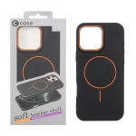 قاب اورجینال C Case طرح چرم MagSafe مدل Apple iPhone 16 Pro Max - مشکی (پک دار)