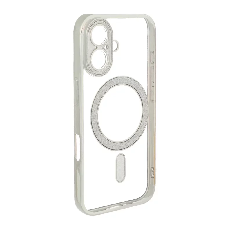 قاب الکترواستاتیک Magsafe اکلیلی Apple iPhone 16 - نقره ای - تصویر 2