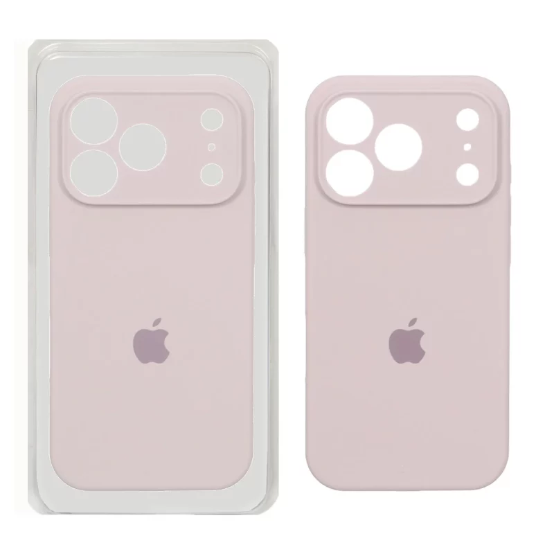 قاب سیلیکونی پاک کنی محافظ لنزدار اورجینال Apple iPhone 17 Pro - کالباسی (پک اصلی) - تصویر 2