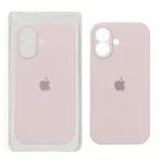 قاب سیلیکونی پاک کنی محافظ لنزدار اورجینال Apple iPhone 17 - کالباسی (پک اصلی)