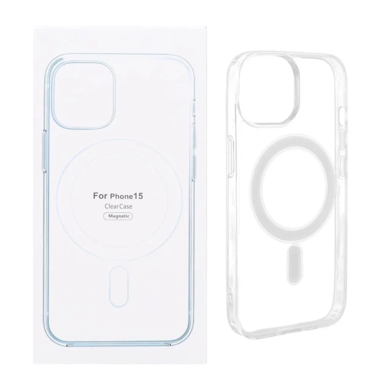 قاب شفاف Apple iPhone 15 / iPhone 14 / iPhone 13 با قابلیت شارژ NTC - MagSafe (پک دار) - تصویر 2