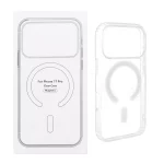 قاب شفاف Apple iPhone 17 Pro با قابلیت شارژ NTC - MagSafe (پک دار)