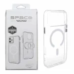 قاب اورجینال Space شفاف Magsafe مدل Apple iPhone 17 Pro Max (پک دار)
