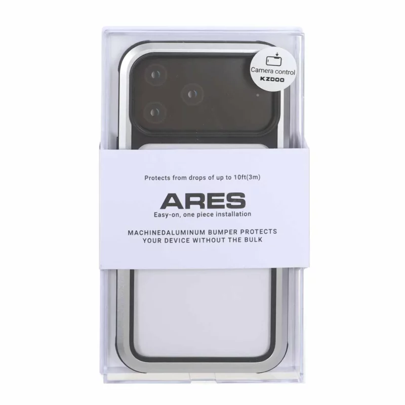 قاب Original KDoo ARES مدل Apple iPhone 17 Pro Max - نقره ای (پک دار) - NTC - تصویر 2