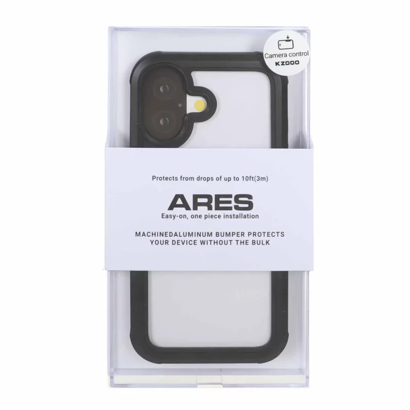 قاب Original KDoo ARES مدل Apple iPhone 17 - مشکی (پک دار) - NTC - تصویر 2