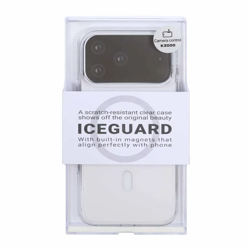 قاب Original KDoo ICEGUARD Magsafe مدل Apple iPhone 17 Pro Max - شفاف (پک دار) - NTC - تصویر 2