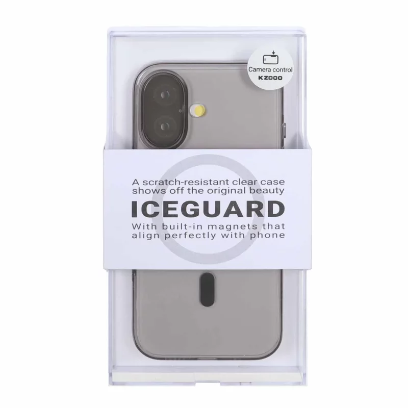 قاب Original KDoo ICEGUARD Magsafe مدل Apple iPhone 17 - مشکی (پک دار) - NTC - تصویر 2