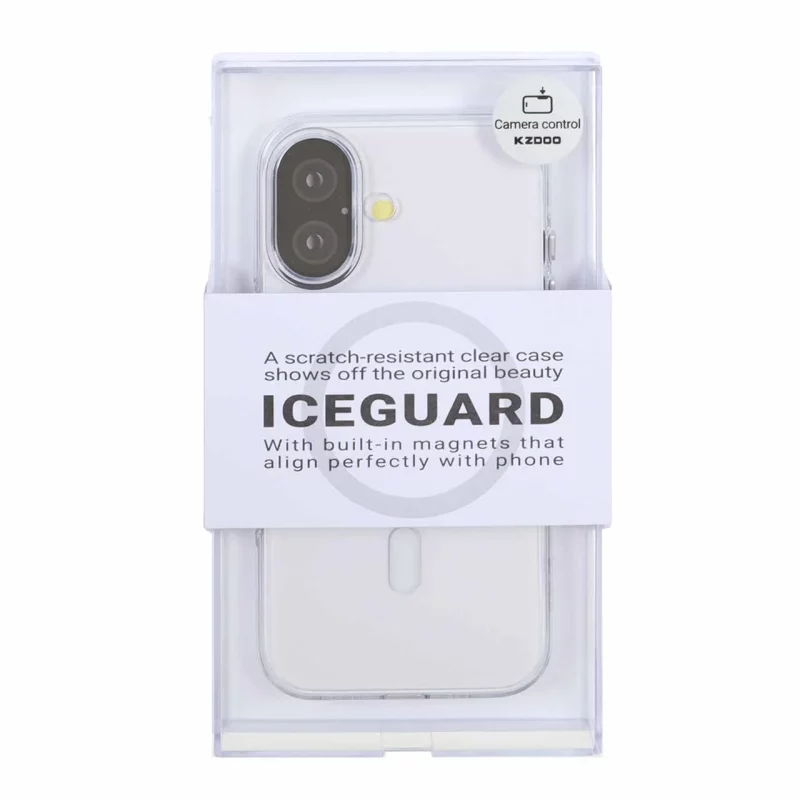 قاب Original KDoo ICEGUARD Magsafe مدل Apple iPhone 17 - شفاف (پک دار) - NTC - تصویر 2