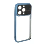 قاب دور رنگی محافظ لنز شیشه ای Apple iPhone 14 Pro - آبی