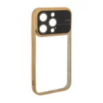 قاب دور رنگی محافظ لنز شیشه ای Apple iPhone 14 Pro - طلایی