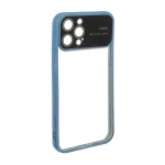 قاب دور رنگی محافظ لنز شیشه ای Apple iPhone 12 Pro Max - آبی