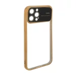 قاب دور رنگی محافظ لنز شیشه ای Apple iPhone 12 Pro Max - طلایی