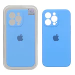 قاب سیلیکونی پاک کنی اورجینال Master Quality مدل Apple iPhone 13 Pro - آبی (پک دار)