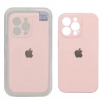 قاب سیلیکونی پاک کنی اورجینال Master Quality مدل Apple iPhone 13 Pro - صورتی چرک (پک دار)
