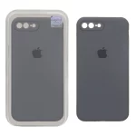 قاب سیلیکونی پاک کنی اورجینال Master Quality مدل Apple iPhone 7 Plus / iPhone 8 Plus - خاکستری (پک دار)