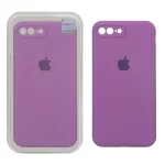 قاب سیلیکونی پاک کنی اورجینال Master Quality مدل Apple iPhone 7 Plus / iPhone 8 Plus - ارغوانی (پک دار)