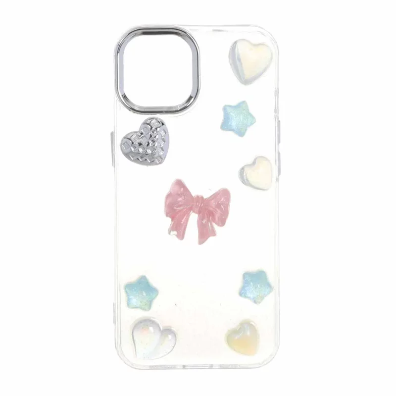 قاب رزینی طرح برجسته لنز سیلور Apple iPhone 13 / iPhone 14 - کد 525 - MPS - تصویر 2