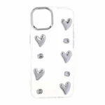 قاب رزینی طرح برجسته لنز سیلور Apple iPhone 13 / iPhone 14 - کد 527 - MPS