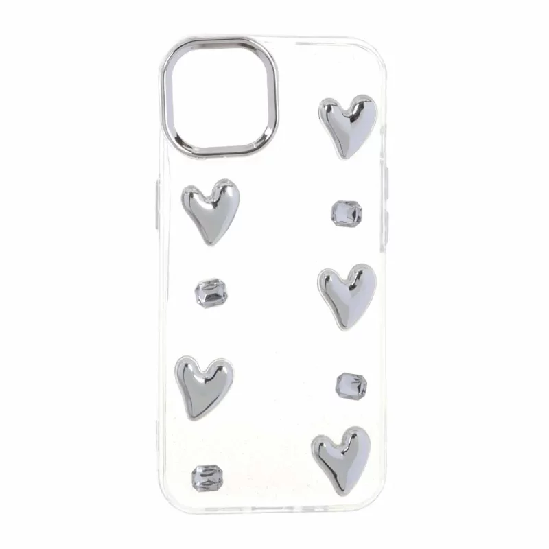 قاب رزینی طرح برجسته لنز سیلور Apple iPhone 13 / iPhone 14 - کد 527 - MPS - تصویر 2