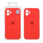 قاب سیلیکونی پاک کنی اورجینال Master Quality مدل Apple iPhone 12 - قرمز (پک دار)