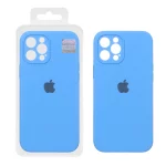 قاب سیلیکونی پاک کنی اورجینال Master Quality مدل Apple iPhone 12 Pro Max - آبی (پک دار)