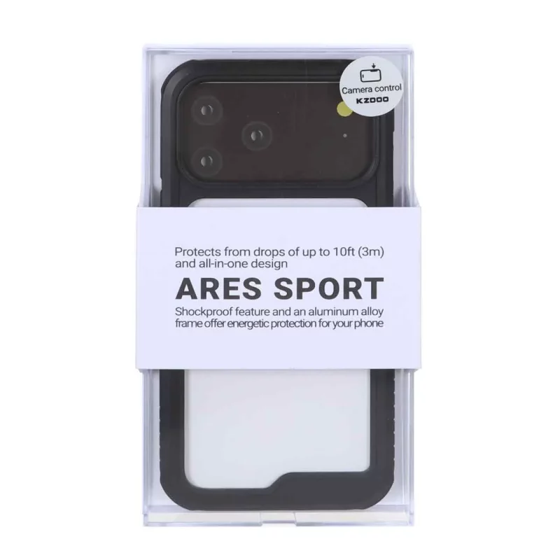 قاب Original KDoo ARES Sport مدل Apple iPhone 17 Pro Max - مشکی (پک دار) - NTC - تصویر 2