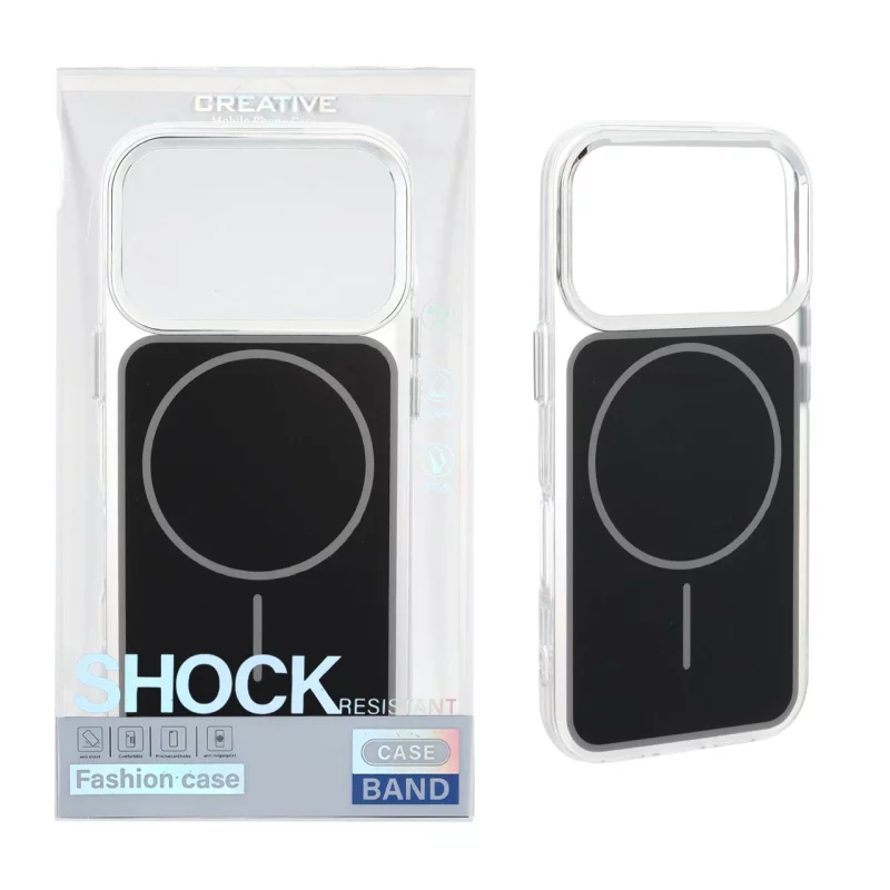 قاب اورجینال Unique Case مات رنگی MagSafe لنز کروم Apple iPhone 17 Pro - مشکی (پک دار) - تصویر 2