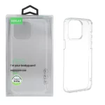 قاب GERLAX پشت سخت شفاف دور ژله ای Apple iPhone 15 Pro Max - شفاف (پک دار)