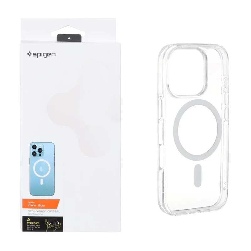 قاب Spigen اورجینال شفاف NEO HYBRID Magsafe مدل Apple iPhone 16 Pro (پک دار) - تصویر 2
