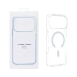 قاب شفاف Apple iPhone 17 Pro Max با قابلیت شارژ MagSafe - کد 1 (پک دار)