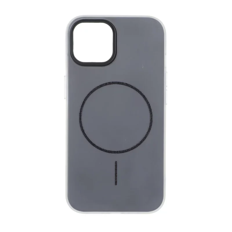 قاب دو لایه مات طرح مگ سیف Apple iPhone 13 / iPhone 14 - مشکی - تصویر 2