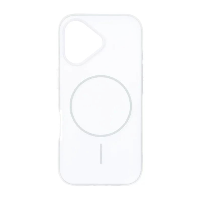 قاب دو لایه مات طرح مگ سیف Apple iPhone 16 - سفید - تصویر 2