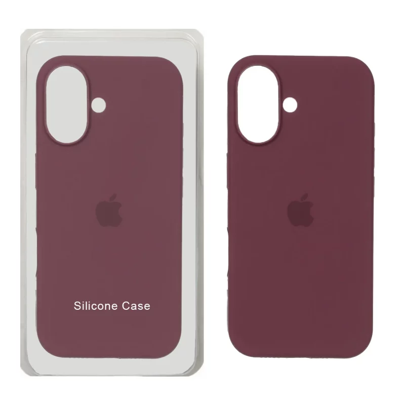 قاب سیلیکونی پاک کنی اورجینال Apple iPhone 16 - ارغوانی کد 1 (پک اصلی) - تصویر 2