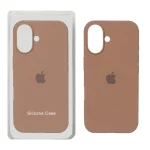 قاب سیلیکونی پاک کنی اورجینال Apple iPhone 16 - صحرایی کد 2 (پک اصلی)