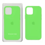 قاب سیلیکونی پاک کنی اورجینال Apple iPhone 12 Pro / iPhone 12 - سبز فانتزی (پک اصلی)