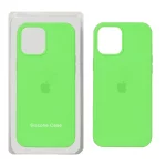 قاب سیلیکونی پاک کنی اورجینال Apple iPhone 12 Pro Max - سبز فانتزی (پک اصلی)