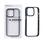 قاب اورجینال Q Series شفاف Ice مدل Apple iPhone 14 Pro Max - سرمه ای (پک دار)