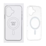 قاب شفاف Apple iPhone 17 با قابلیت شارژ NTC - MagSafe (پک دار)
