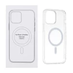 قاب شفاف Apple iPhone 12 Pro Max با قابلیت شارژ NTC - MagSafe (پک دار)