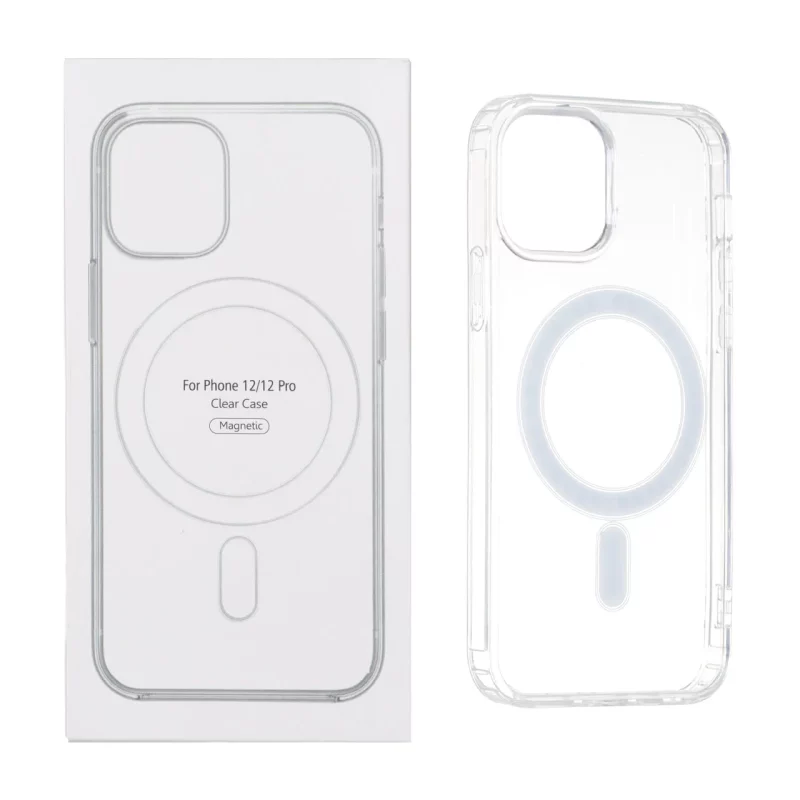 قاب شفاف Apple iPhone 12 Pro / iPhone 12 با قابلیت شارژ NTC - MagSafe (پک دار) - تصویر 2