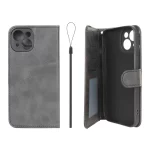 کیف موبایل مگنتی درجه یک داخل خز MNC Plus مدل Apple iPhone 15 - مشکی