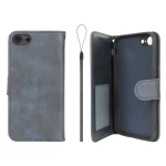 کیف موبایل مگنتی درجه یک داخل خز MNC Plus مدل Apple iPhone 7 / iPhone 8 / iPhone SE (2020) - سرمه ای