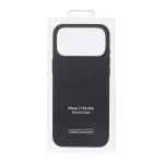 قاب اورجینال درجه یک Silicone Case پاک کنی Magsafe آی سی دار Apple iPhone 17 Pro Max - مشکی (پک دار)